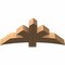 Ekena Millwork Davenport Timber Gable Bracket, Western Red Cedar, 48"W x 22"H x 5 1/2"D x 5 1/2"F, 11/12 Pitch GBW048X22X0606DAV00SWR - alternate 4
